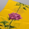 thumbnail image 7 of Ludlz Women Fashion Long Soft Wrap Shawl Rose Flower Printed Sheer Chiffon Scarf, 7 of 7