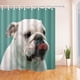 thumbnail image 1 of ABPHQTO Cute Dog Lovely Dog Sacando la Lengua Tela de Poliéster Cortina de Baño, Cortina de Ducha de Baño 160x180 cm, 1 of 1