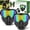 Colorful*2, variant on 2026 Upgraded Grass Cutting Mask, Anti-Fog Detachable Full Face Goggle Mask, Windproof Grass Cutting Goggles for Mowing Grass, Dust