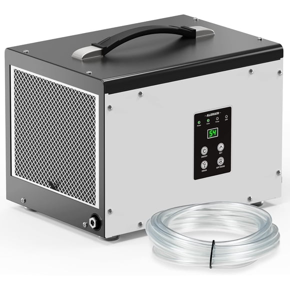 ALORAIR Déshumidificateur pour Vide Sanitaire avec Pompe, Déshumidificateur Commercial de 70 Pintes Certifié Energy Star, Dégivrage Automatique, jusqu'à 1000 Pi2, Démarrage par Mémoire