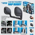 thumbnail image 2 of Rydz - Car Seat Headrest Pillow  Nap Buddy - Travel with Comfort and Support - Adjustable, 2 of 4