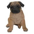 thumbnail image 3 of Garden Decor Animal Statue Sitting Pug, 3 of 4