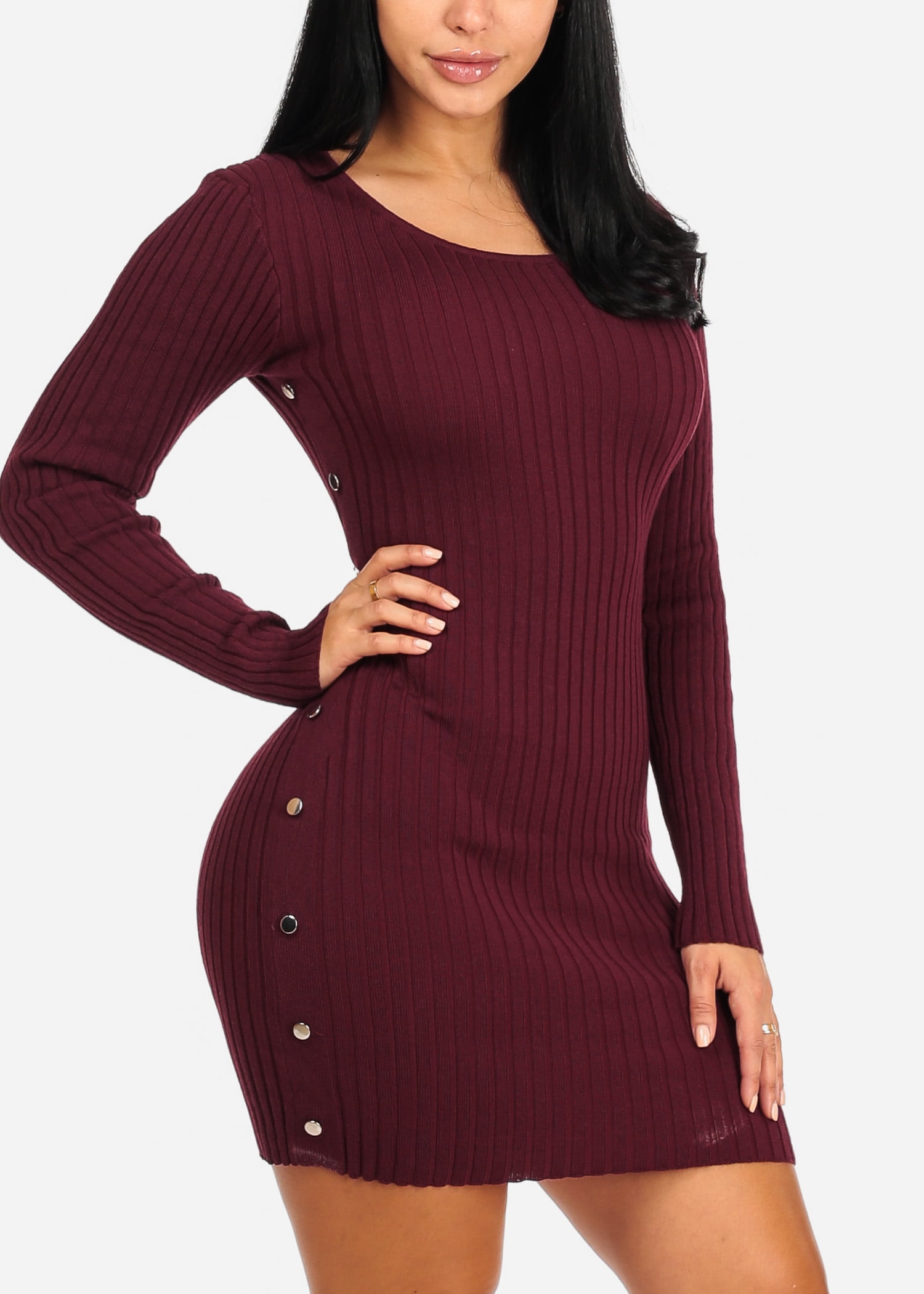 burgundy dresses for juniors