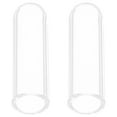 thumbnail image 3 of Himition 2pcs Glass Straw Covers Beverage Straw Caps Drinking Straw Tip Covers Simple Straw Covers, 3 of 6