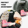 thumbnail image 3 of Goofa Cartoon Chickens Pattern Car Back Seat Protector for Kids (2 Pack) ,Anti-kick Storage Mat for Car Seats,Shields from Footprints, 3 of 6