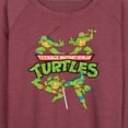 thumbnail image 3 of Teenage Mutant Ninja Turtles - Women's Lightweight French Terry Long Sleeve Shirt, 3 of 5