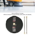 thumbnail image 3 of 15 Inch Pressure Washer Surface Cleaner, Power Washer Surface Cleaner Multifunctional Quick Coverage  for Sidewalks, 3 of 7