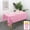 Pink, variant on Xecvkr Disposable Solid Color Tablecloth 137x274 cm Plastic No Wash Padded Table Cover for Parties Picnics Events Pink White Blue Silver Yellow