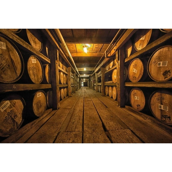 Jigsaw Puzzle for Adults 500 Pieces- Bourbon Being Aged in Barrels -Wooden Puzzles, Holiday Jigsaw Puzzles for Teenager,Best Brain Exercises for Adults Puzzles
