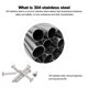 thumbnail image 5 of 5 Uds A2 Din7981 #10 304 4,8 Tornillo de Acero Inoxidable Tornillo de Cabeza Plana Phillips Irfora 4.8mmx30mm, 5 of 7