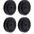 thumbnail image 1 of Durable Nylon Bearing Pulley Wheel, Universal Design for Enhanced Flexibility in Home Gym & Garage Door Applications (4 Pieces), 1 of 5