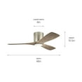 thumbnail image 6 of Kichler 300032MWH Volos Contemporary 48" Ceiling Fan With Light In Matte White, 6 of 7