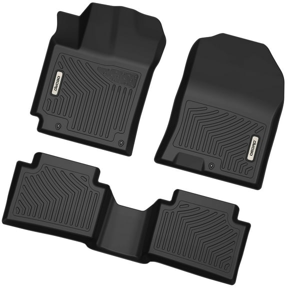 RVNI FloorLiner Floor Mats for Hyundai Kona 2018-2023 1st & 2nd Row All-Weather (NO Electric Models)