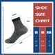 thumbnail image 5 of Calcetines Caudblor de lana merino para hombre, senderismo, térmicos, cálidos, paquete de 4, 5 of 6