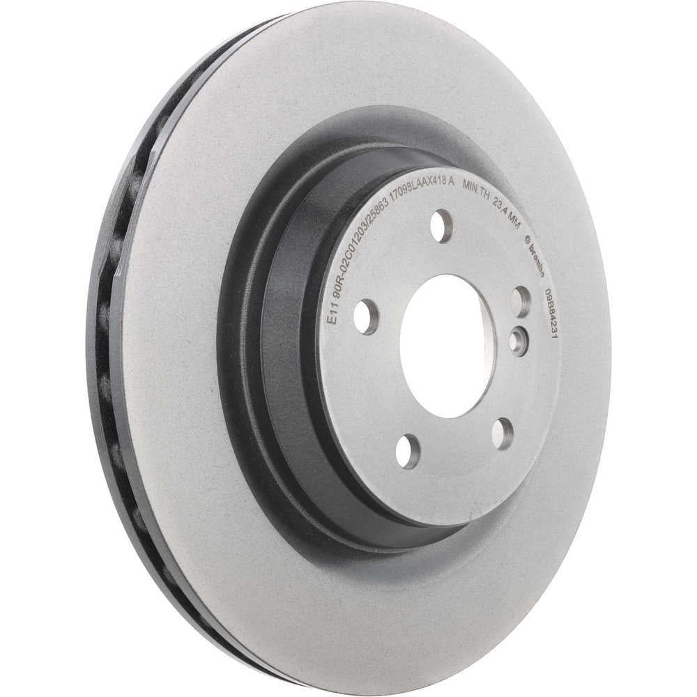 Brembo 09.B842.31 BRAKE ROTORS Fits select: 2004-2009 MERCEDES-BENZ SL 600
