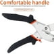 thumbnail image 5 of Tijeras para ingletes - Tijeras para canaletas multifuncionales para corte angular de molduras y molduras, ajustables de 45 a 135 grados, herramientas manuales para cortar cortes blandos, 5 of 5