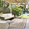 thumbnail image 4 of Tapis ECARPET Intérieur Extérieur Labyrinthe pour Patio, Terrasse, Balcon Collection Tia, 4 of 9