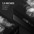 thumbnail image 4 of wall26 Canvas Print Wall Art Bouquet of Chinese Rose Flowers Floral Plants Photography Modern Art Rustic Closeup Dramatic Duotone Dark Black and White for Living Room, Bedroom, Office - 24"x36&q, 4 of 5