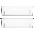 thumbnail image 5 of 4-Pack Plastic Food Storage Bins for Fridge and Freezer, Clear Organizer Containers for Kitchen Pantry, 5 of 6