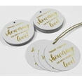 thumbnail image 4 of Inkdotpot Gold Foil Paper Hang Tags Thank You Baby/ Bridal Shower Favor Tags 100 Pieces, 4 of 7