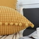 thumbnail image 3 of Juego de 2 fundas de almohada decorativas de pana suave, cuadradas, para sofá, dormitorio, sala de estar, exterior, 18 x 18 pulgadas, 3 of 8