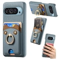 thumbnail image 1 of Case for FOXDOCK Google Pixel 9 Pro XL , Leather, Bear Ring, Card Holder, 1 of 4