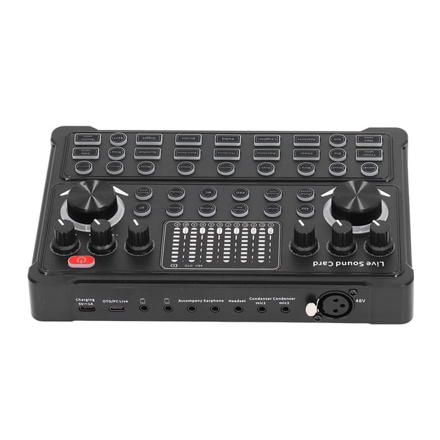 Ymiko M3 Live Sound Card Dual DSP Chip Wide Compatibility Channel System