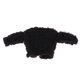 thumbnail image 4 of Ropa de para proteger negro con botones de manga larga para el causal de Macarena Abrigo de felpa de muñeca, 4 of 7