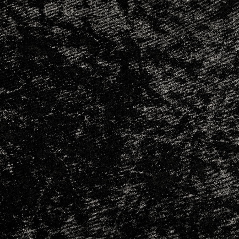 Stretch Crushed Velvet 62 Fabric By The Yard - Charcoal 
