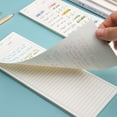 thumbnail image 3 of Shisuyan 3pcs Portable Planning Handbooks Pocket Note Pads Students Long Notepads, 3 of 9