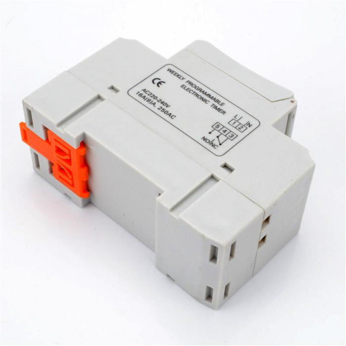 thc15a 7 Days Programmable Digital Timer Switch Relay Control 220V 230V 6A  10A 16A 20A 25A 30A Electronic Weekly - AliExpress