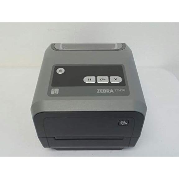 Restored Zebra ZD420c Ribbon Cartridge Desktop Thermal Transfer Label Printer  203 dpi, 4-inch Print Width, USB, Wi-Fi, Bluetooth  ZD42042-C01W01EZ (Refurbished)