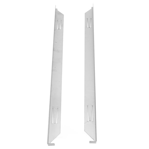 Stainless Steel Stove Gap Covers,Stove Gap Guards Range Trim Kit Heat Resistant Left Right Easy To Clean Kitchen Stove Counter Gap Filler(179.9x179.9in)