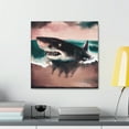thumbnail image 4 of Sharks in Reflection - Canvas, 4 of 10