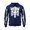 A-Blue875, variant on Halloween Skeleton Rib Graphic Hoodie For Men Oversized Front Pocket Holiday Party Long Sleeve Sweatshirt