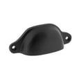 thumbnail image 3 of Ageless Iron 600931 Rustic Farmhouse Black Cast Iron 3" Center To Center Cabinet Cup Pull, 3 of 3