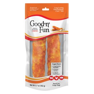 Ol' Roy Rawhide-Free Large Retriever Rolls, 7.5 oz, 2 Count