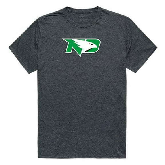 North Dakota State University Cinder Tee for Men - Heather Charcoal - Medium