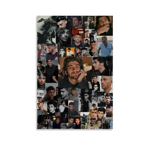 Zayn Malik Art Poster Home Decor Wall Art Hanging Picture Print Bedroom Decorative Paintings Room Aesthetic