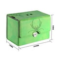 thumbnail image 4 of Zoopin Leather Deck Box with Built-in Spinning Life Counter (Green), 4 of 4