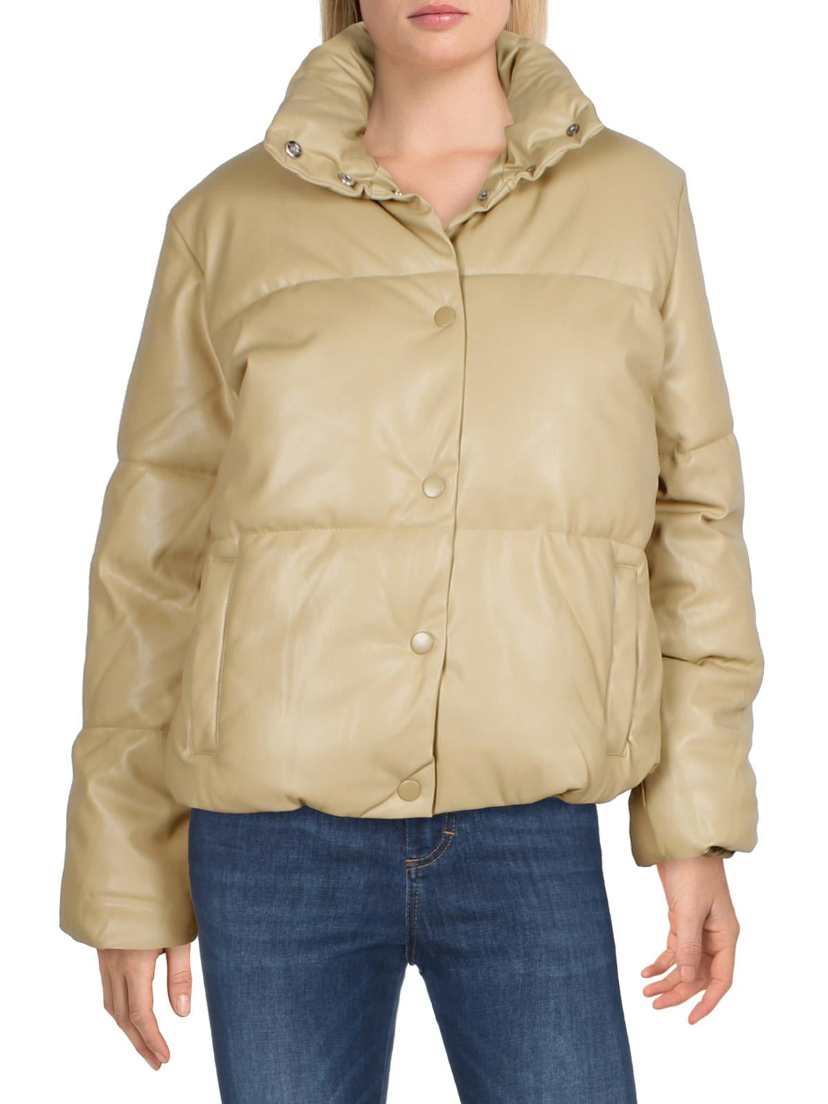 reflecteren Vergemakkelijken Omleiding Vero Moda Women's Short Quilted Puffer Coat with Stand Collar - Walmart.com