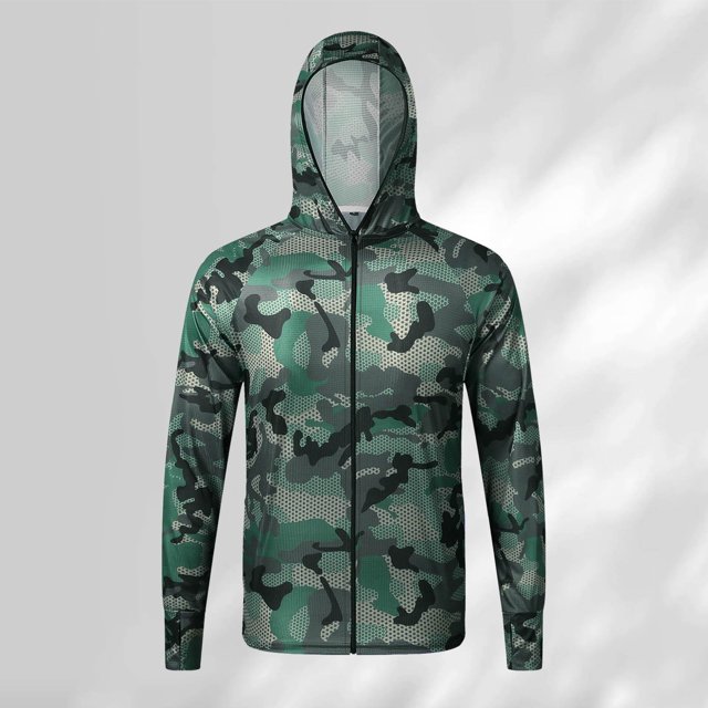 WILLBEST Sudadera Ligera con Cremallera para Hombre, Sudadera con Capucha Transpirable para El Sol, Informal, para Exteriores, Senderismo, Corte Entallado, para Primavera y Verano Chica