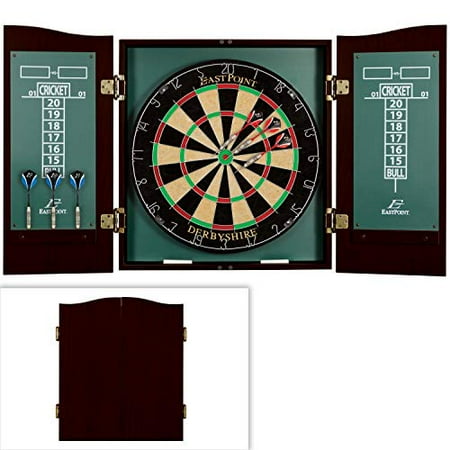 Dartboard and Cabinet Set  Green