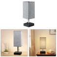 thumbnail image 3 of Lámpara de Mesa de Noche Yuyangstore 14 Pulgadas con Pantalla de Tela, 3 of 8