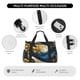 thumbnail image 4 of Balery Moonlit Golden Tree Peacock Bolsa de Gimnasio para Mujeres, Bolsa de Viaje con Bolsillo Húmedo, Bolsa de Fin de Semana para Mujeres, Bolsa de Viaje Resistente al Agua, 4 of 7