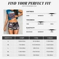 thumbnail image 6 of Saiise Sanrio Print Workout Shorts for Women Gym Yoga Running Sport Active Exercise Fitness Shorts-XX-Large, 6 of 8