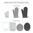 thumbnail image 3 of KitchenAid Asteroid Oven Mitt Set , Dried Rose, Set of 2, 3 of 7