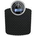 thumbnail image 1 of Báscula híbrida 2 en 1 analógica y digital Adamson para un peso corporal de hasta 400 lb + Vidrio templado grueso + Pantalla extragrande + Báscula digital de baño fácil de leer + Nueva versión - Black, 1 of 5