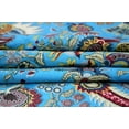 thumbnail image 3 of Cotton Hand Block Printed Fabric, Cotton Voile Fabric for Sewing,Crafting, Dressmaking, Running Natural Dye Sanganeri Indian Floral Print Fabric by The Yard Width 44 Inches, 3 of 5