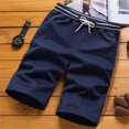 thumbnail image 2 of Men's Casual Shorts - Men's Hiking Cargo Shorts Outdoor Men Lightweight Sports Gym Shorts Men's Athletic Shorts with Pockets Mens Gym Shorts with Pockets, 2 of 8